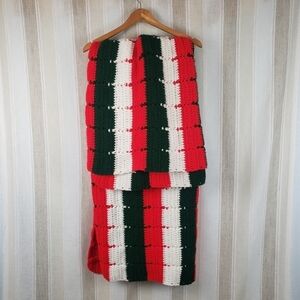 Handmade Granny Striped Crochet Blanket Throw Afghan‎